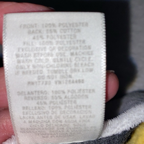 Cloud Island Panda Bear Security Blanket Baby Lovey Gray White Multicolor Knots - Picture 7 of 7